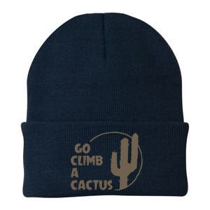 Go Climb A Cactus Knit Cap Winter Beanie