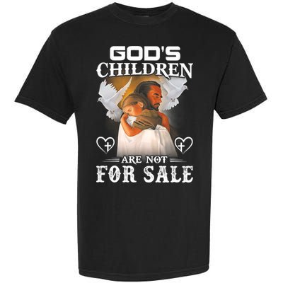 Gods Children Are Not For Sale Protect Children Garment-Dyed Heavyweight T-Shirt