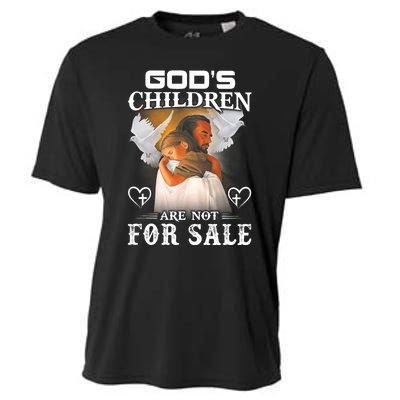 Gods Children Are Not For Sale Protect Children Cooling Performance Crew T-Shirt