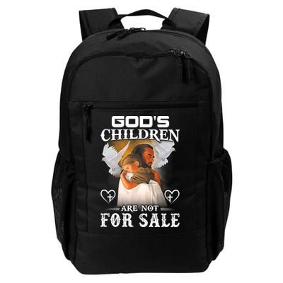 Gods Children Are Not For Sale Protect Children Backpack