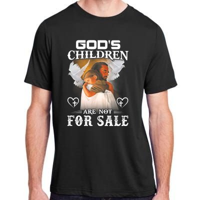 Gods Children Are Not For Sale Protect Children Adult ChromaSoft Performance T-Shirt