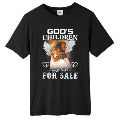 Gods Children Are Not For Sale Protect Children Tall Fusion ChromaSoft Performance T-Shirt