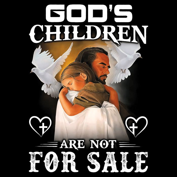Gods Children Are Not For Sale Protect Children 16 in Basic Backpack