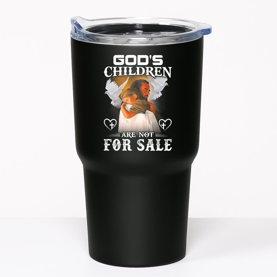 Gods Children Are Not For Sale Protect Children Tumbler