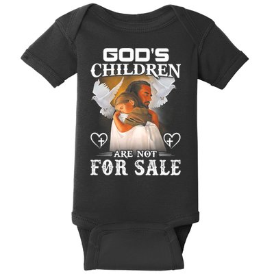 Gods Children Are Not For Sale Protect Children Baby Bodysuit