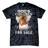 Gods Children Are Not For Sale Protect Children Tie-Dye T-Shirt