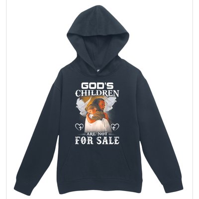 Gods Children Are Not For Sale Protect Children Urban Pullover Hoodie