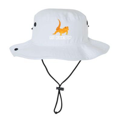 Got Crickets? Bearded Dragon Reptile Lizard Lover Cool Gift Legacy Cool Fit Booney Bucket Hat