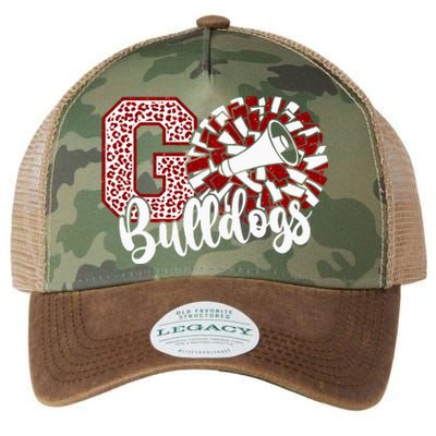 Go Cheer Bulldogs Sports Name Legacy Tie Dye Trucker Hat