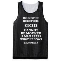 God Cannot Be Mocked By Drag Queens Wear God Is Not Mocked Last Supper Mockery Mesh Reversible Basketball Jersey Tank