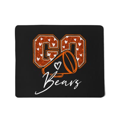 Go Cheer Bears Design Mousepad