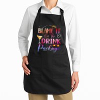 Girl Cruise Blame It On The Drink Package Drinking Booze Apron