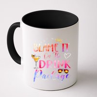 Girl Cruise Blame It On The Drink Package Drinking Booze Mug