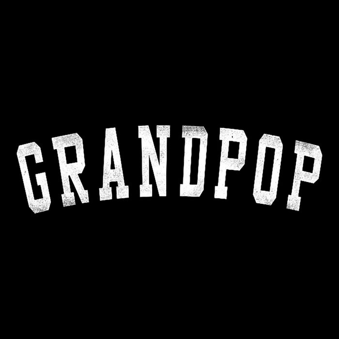 Grandpop Classic Bold Font FatherS Day Grandpop Raglan Baseball 16 in Basic Backpack