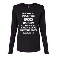 God Cannot Be Mocked By Drag Queens Wear God Is Not Mocked Last Supper Mockery Womens Cotton Relaxed Long Sleeve T-Shirt