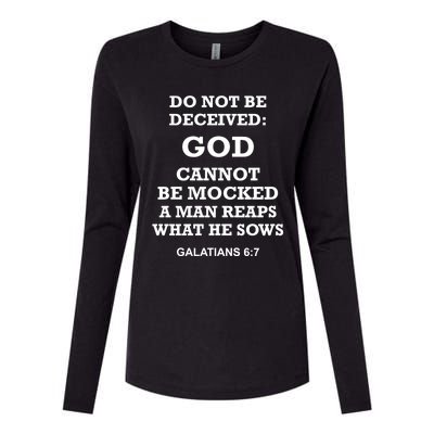 God Cannot Be Mocked By Drag Queens Wear God Is Not Mocked Last Supper Mockery Womens Cotton Relaxed Long Sleeve T-Shirt