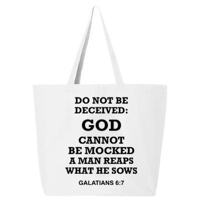 God Cannot Be Mocked By Drag Queens Wear God Is Not Mocked Last Supper Mockery 25L Jumbo Tote