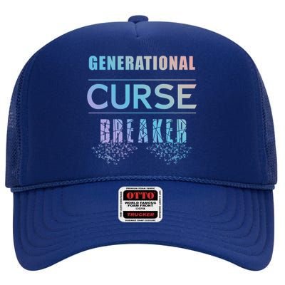 Generational Curse Breaker (The Next Chapter) Gift High Crown Mesh Back Trucker Hat