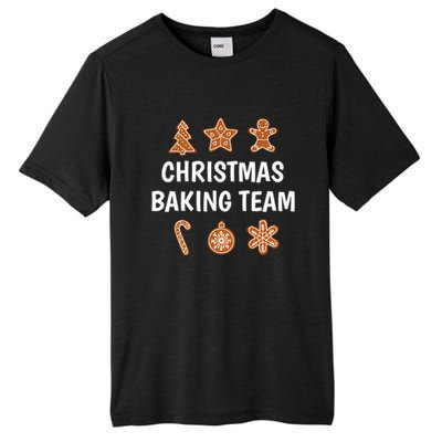 Gingerbread Christmas Baking Team Tall Fusion ChromaSoft Performance T-Shirt