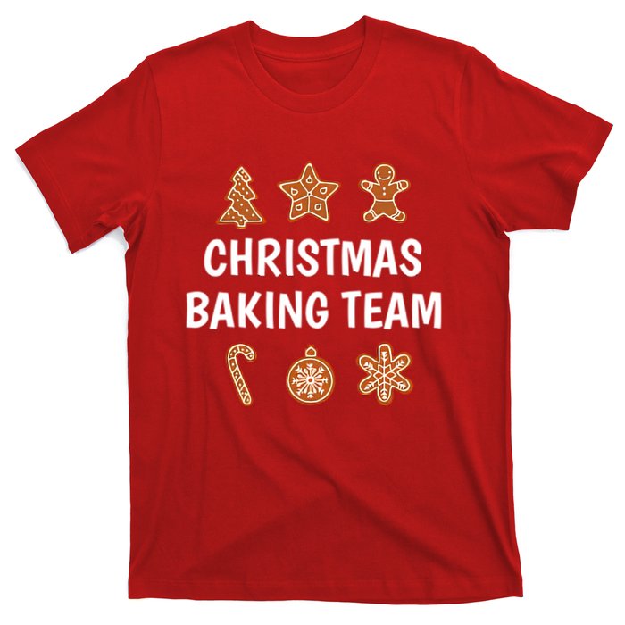 Gingerbread Christmas Baking Team T-Shirt