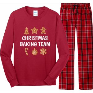 Gingerbread Christmas Baking Team Long Sleeve Pajama Set