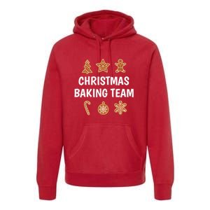 Gingerbread Christmas Baking Team Premium Hoodie