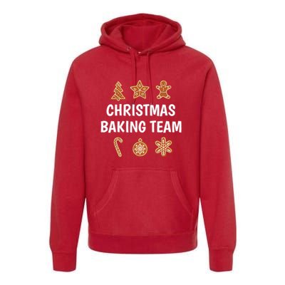 Gingerbread Christmas Baking Team Premium Hoodie