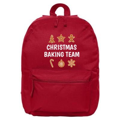 Gingerbread Christmas Baking Team 16 in Basic Backpack