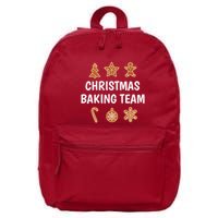 Gingerbread Christmas Baking Team 16 in Basic Backpack