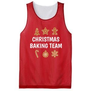 Gingerbread Christmas Baking Team Mesh Reversible Basketball Jersey Tank