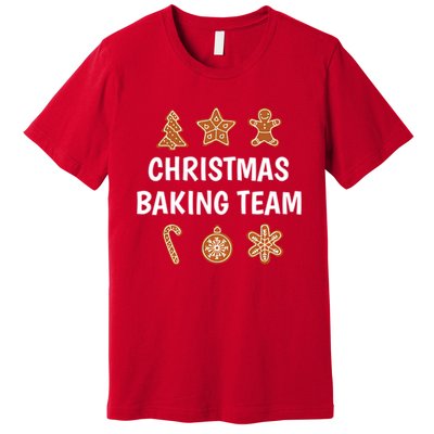 Gingerbread Christmas Baking Team Premium T-Shirt