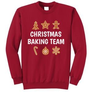 Gingerbread Christmas Baking Team Tall Sweatshirt