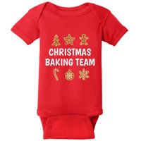 Gingerbread Christmas Baking Team Baby Bodysuit