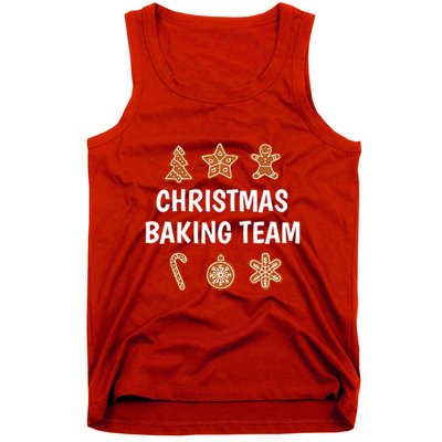 Gingerbread Christmas Baking Team Tank Top