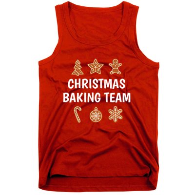 Gingerbread Christmas Baking Team Tank Top