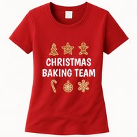 Gingerbread Christmas Baking Team Womens T-Shirt