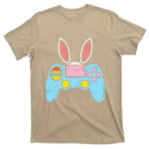 Game Controller Bunny Ears Egg Cute Easter Gamer Gift T-Shirt