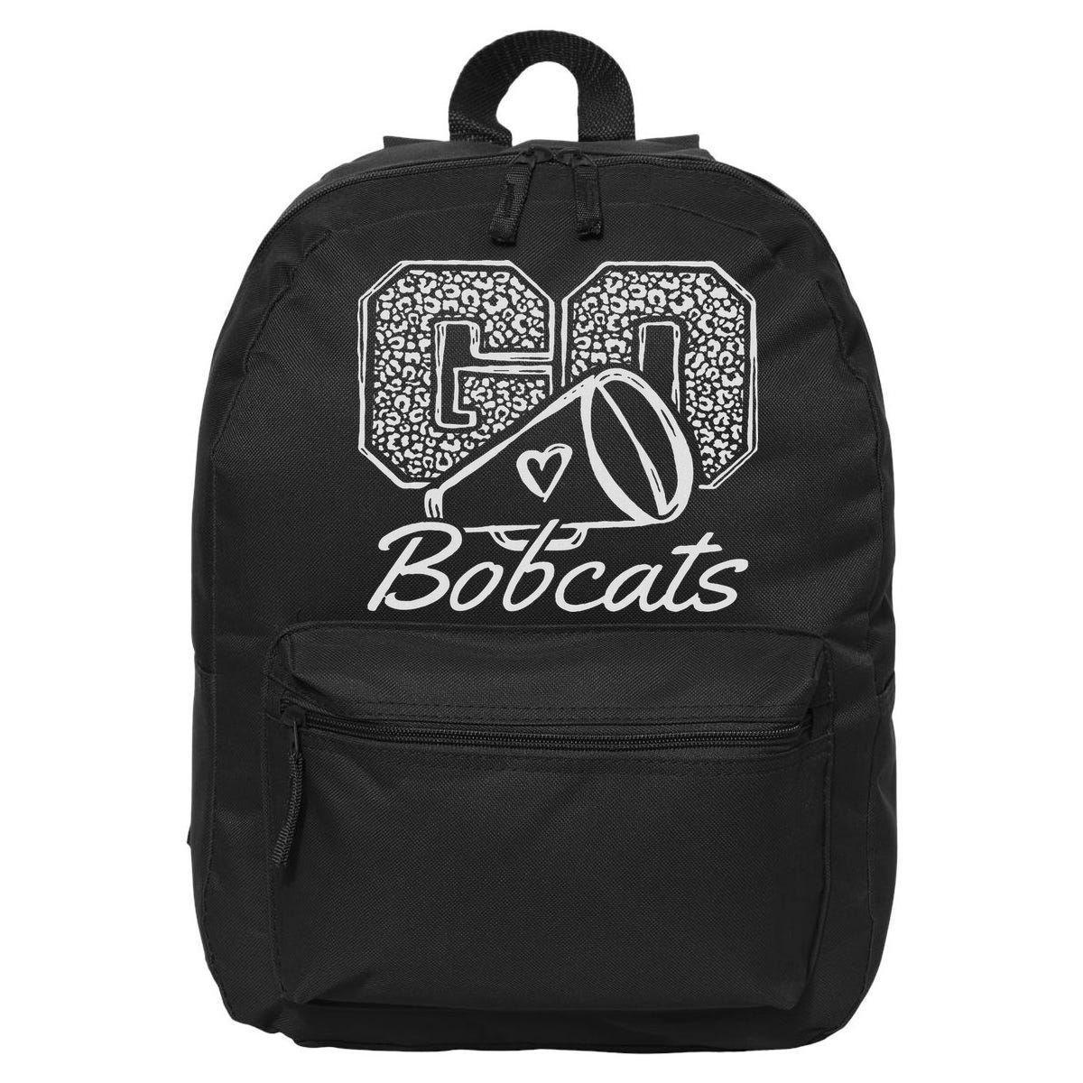 Go Cheer Bobcats Sports Name Gifts Women Boy Girl 16 in Basic Backpack