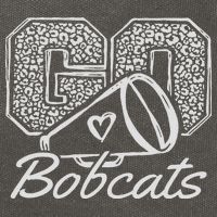 Go Cheer Bobcats Sports Name Gifts Women Boy Girl Cotton Canvas Backpack