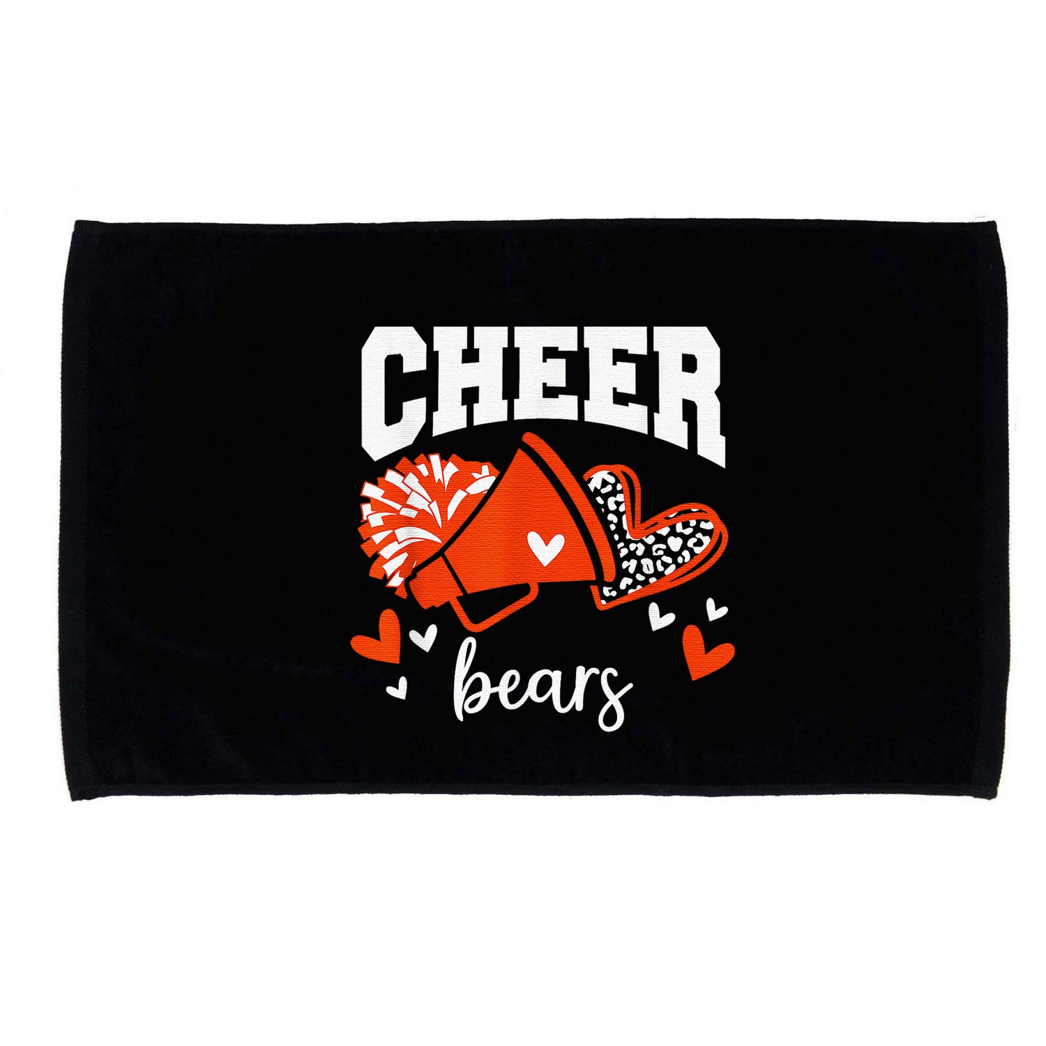 Go Cheer Bears Sports Name Female Microfiber Hand Towel