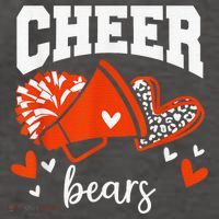 Go Cheer Bears Sports Name Female Vector Backpack