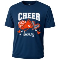 Go Cheer Bears Sports Name Female Cooling Performance Crew T-Shirt