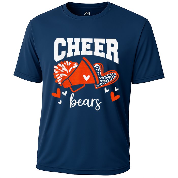 Go Cheer Bears Sports Name Female Cooling Performance Crew T-Shirt