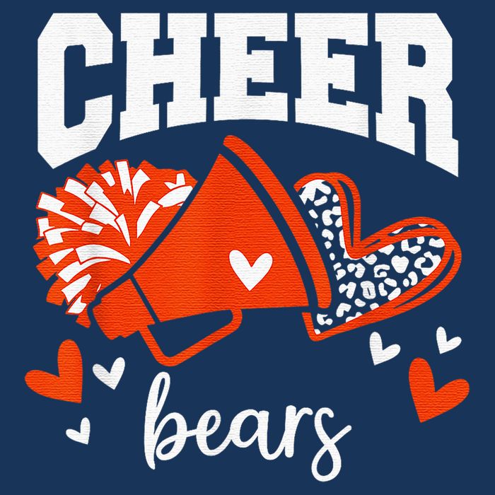 Go Cheer Bears Sports Name Female Cooling Performance Crew T-Shirt