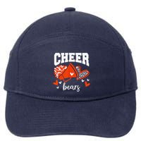 Go Cheer Bears Sports Name Female 7-Panel Snapback Hat