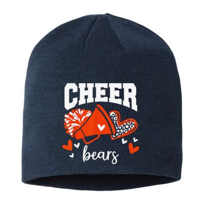 Go Cheer Bears Sports Name Female Sustainable Beanie