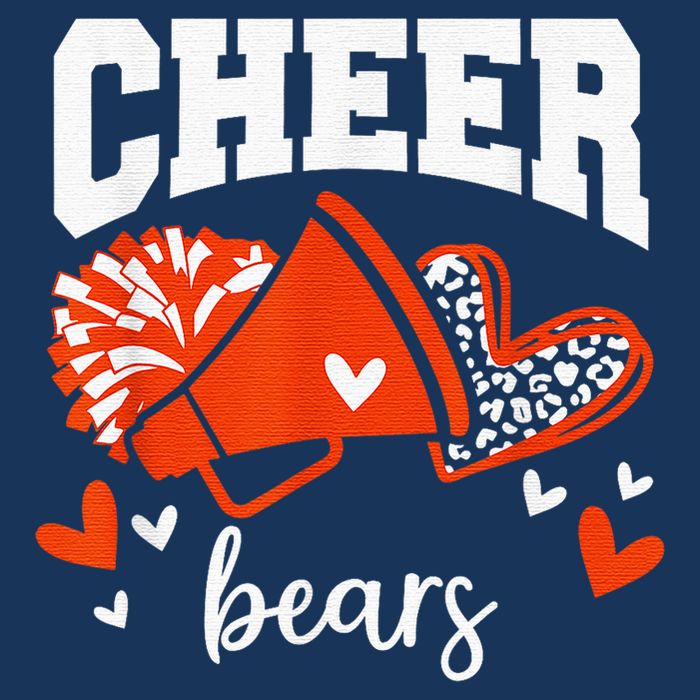 Go Cheer Bears Sports Name Female Sustainable Beanie