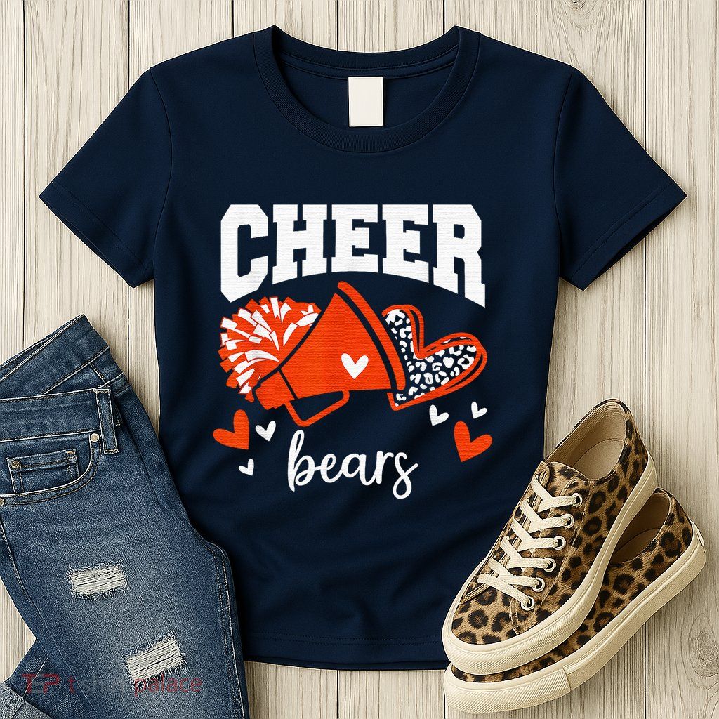Go Cheer Bears Sports Name Female Womens T-Shirt