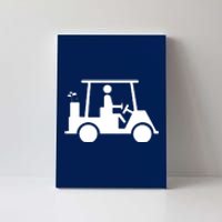 Golf Cart Beer Canvas