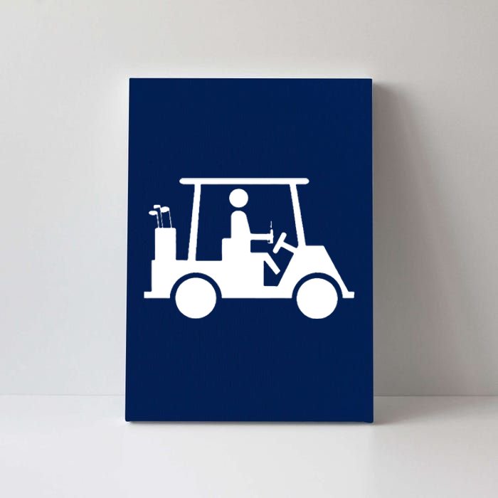 Golf Cart Beer Canvas